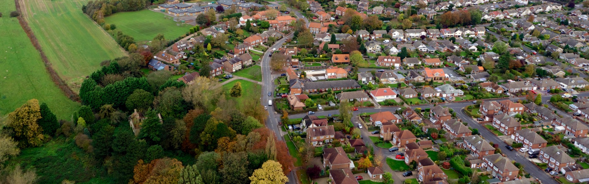 Poppleton Village aerial photo